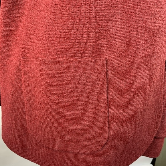 EILEEN FISHER COLLAR CARDIGAN L/G - Picture 4 of 8